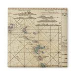 Antilles, Charibbee Islands Fridge Magnet