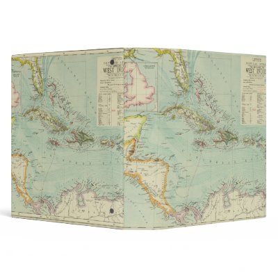 Antilles or West Indies 3 Ring Binders by davidrumsey