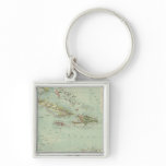 Antilles or West Indies Key Chain
