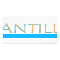 Antilles Photo Greeting Card