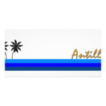 Antilles Photo Greeting Card