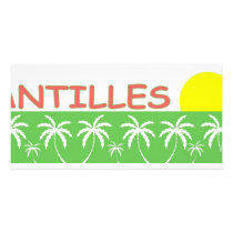 Antilles Customized Photo Card