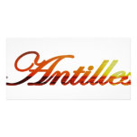 Antilles Customized Photo Card