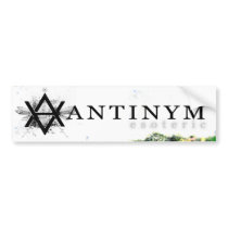 antinym bumper sticker bumper stickers by antinym antinym bumper sticker bumper stickers