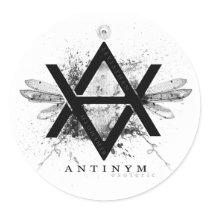 Antinym Logo Sticker stickers