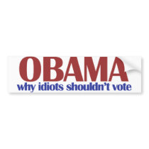 AntiObama Bumper Stickers