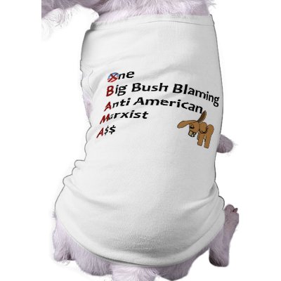 AntiObama Dog Clothing by ConservativesUnited