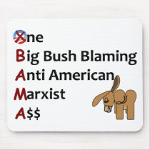 AntiObama mousepads by ConservativesUnited AntiObama mousepads