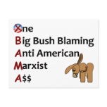 AntiObama postcards