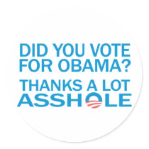 AntiObama Sticker