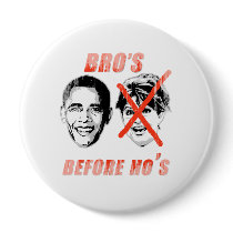 ANTIPALIN FACE bro before ho Faded.png Pinback Button