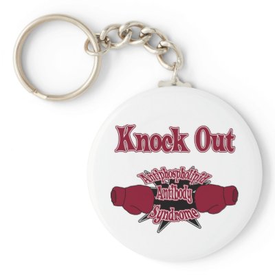 Antiphospholipid Antibody Syndrome Keychain by shopaholicchick