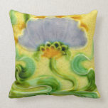 Antiqiue Flower Tiles pillows