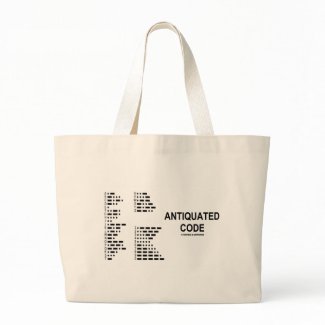 Antiquated Code (International Morse Code) bag
