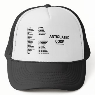 Antiquated Code (International Morse Code) hat