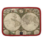 Antique 1660 World Map by Frederick de Wit Planners