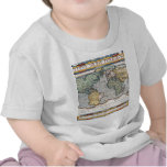 Antique 16th Century World Map Shirt