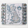 Antique 17th Century Map Mousepad