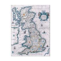Antique 17th Century Map Post Cards