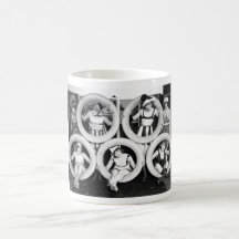 Antique 1920s Liberal Flapper Ladies Photo Mugs
