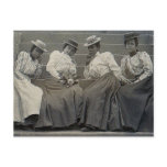 Antique African American Women Photo Post Card