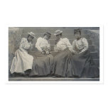 Antique African American Women Photo Rectangle Sticker