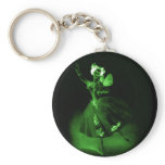 Antique Altered Light Magical Fairy Ballerina Key Chain