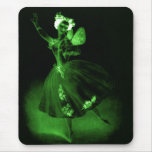 Antique Altered Light Magical Fairy Ballerina Mousepad