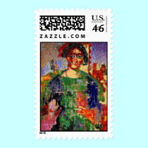 Antique Angel Postage postage