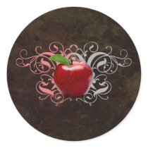 Antique Apple stickers by toxiferousholidays Antique Apple stickers