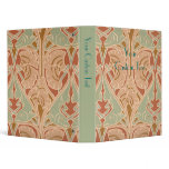 Antique Art Nouveau Eels CUSTOMIZABLE TEXT 3 Ring Binder