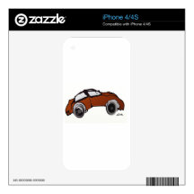 Antique Auto Skin For The iPhone 4S