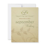 Antique Autumn Wisps - Fall Wedding Invitations