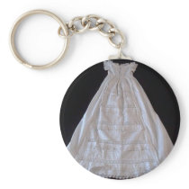Antique Ayrshire Lace Chrstening gown Keychains