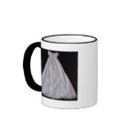 Antique Ayrshire Lace Chrstening gown Mugs