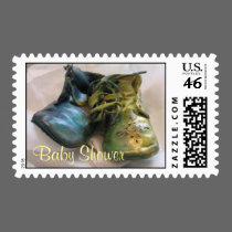 Antique Baby Shoes postage