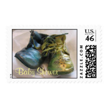 Antique Baby Shoes Postage