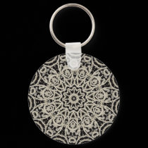 Antique Battenburg Lace keychains