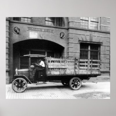 Antique Trucks on Old Photo Of Antique Delivery Truck Of The Littlefield  Alvord   Co