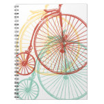 Antique bike design notebook