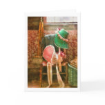 Antique - Bonnets Greeting Card