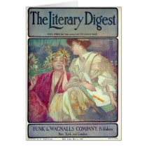 Antique Book Card