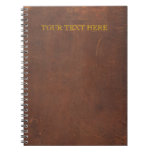 Antique book / Old book / Faux "leather bound" Spiral Notebook