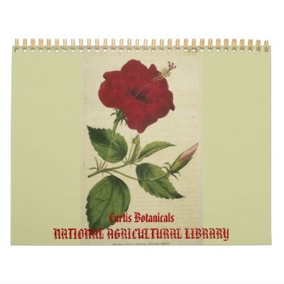 Antique Botanicals Calendar