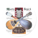 Antique Bowlback Mandolin stickers