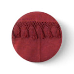 Antique Burgundy Jaquard Damask Button