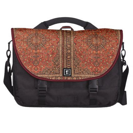 Antique Burgundy Persian Carpet Bags For Laptop