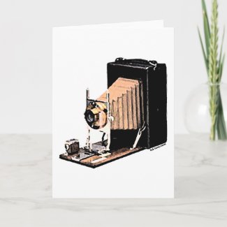 Antique Camera card