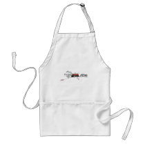 Antique Camper and Car Apron