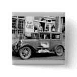 Antique Car, 1930s Button